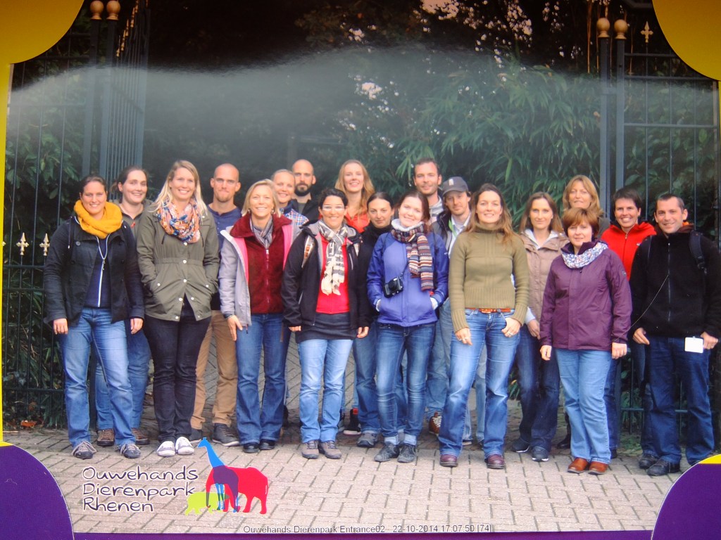 EAZA animal training group photo 2014